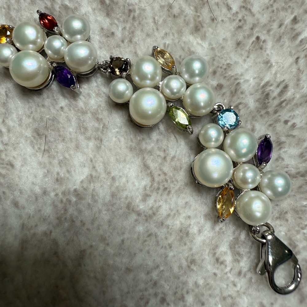 Ross Simons Rs Signed Sterling Silver Multi Gemst… - image 2